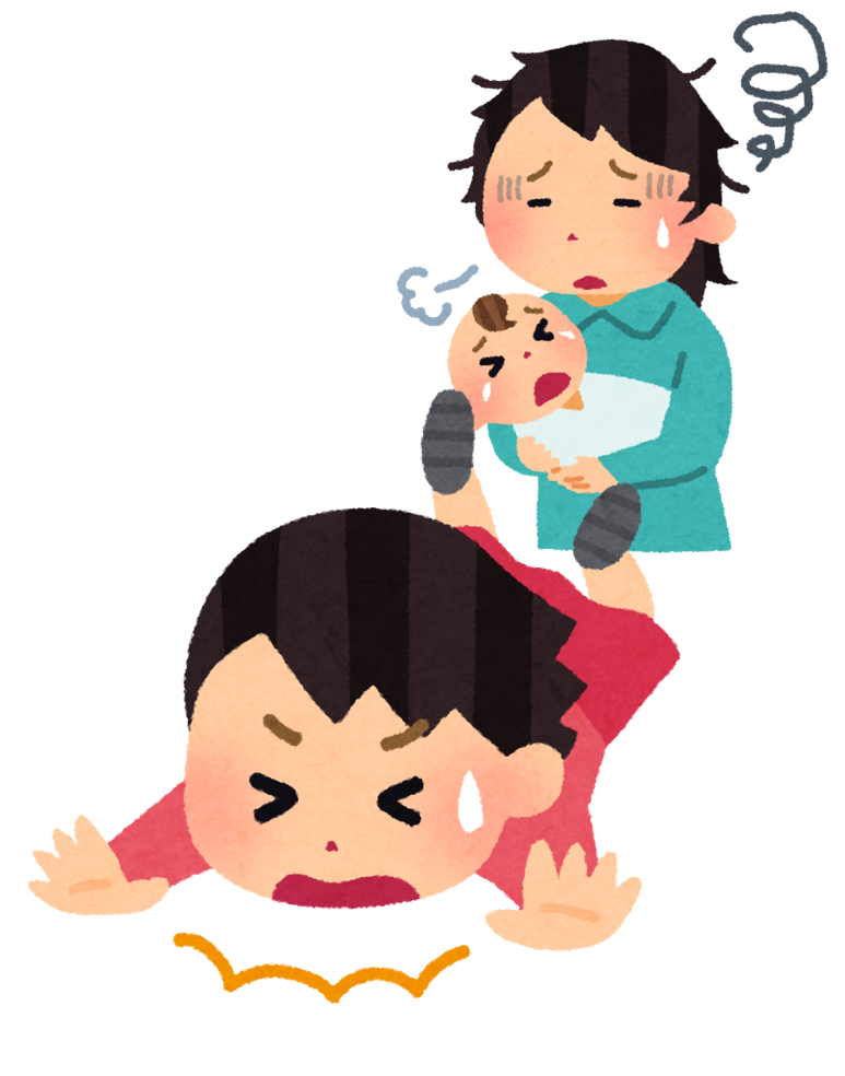 子連れの銭湯は大変