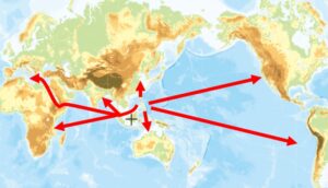 世界各地とのアクセスが良好